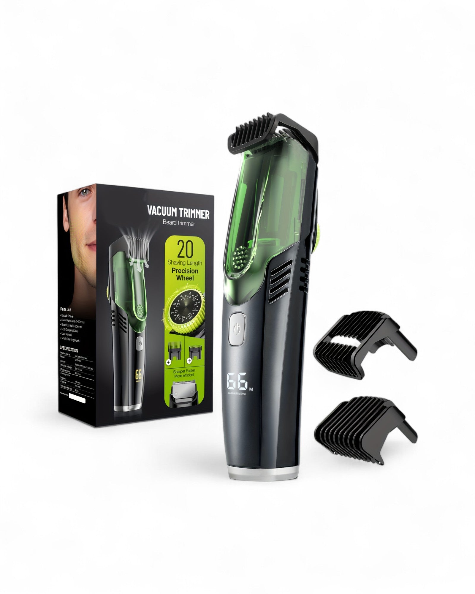 ™GroomVac | מכונת תספורת שואבת שיער