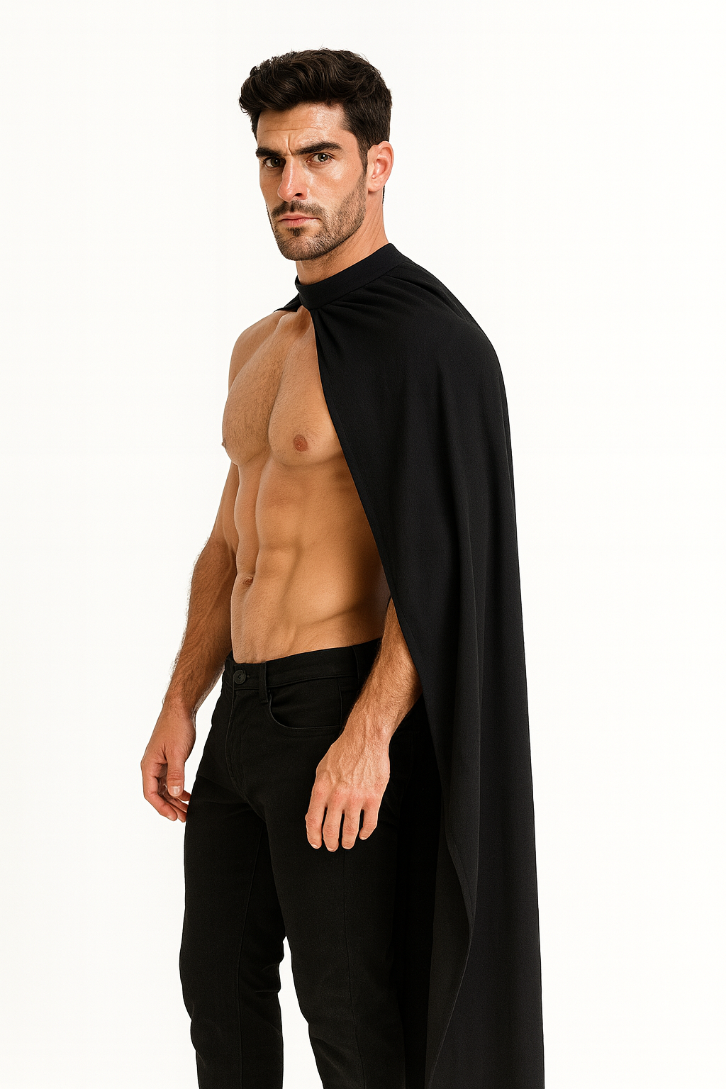 גלימת לוחם שחורה