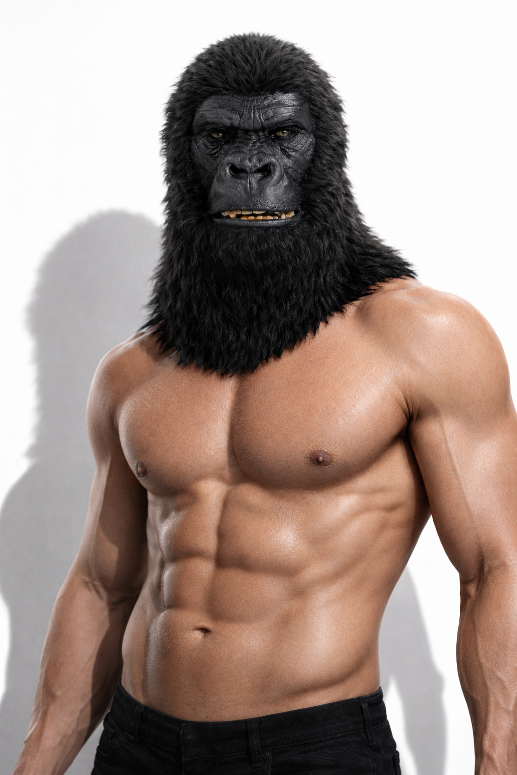 מסכת גורילה ראליסטית