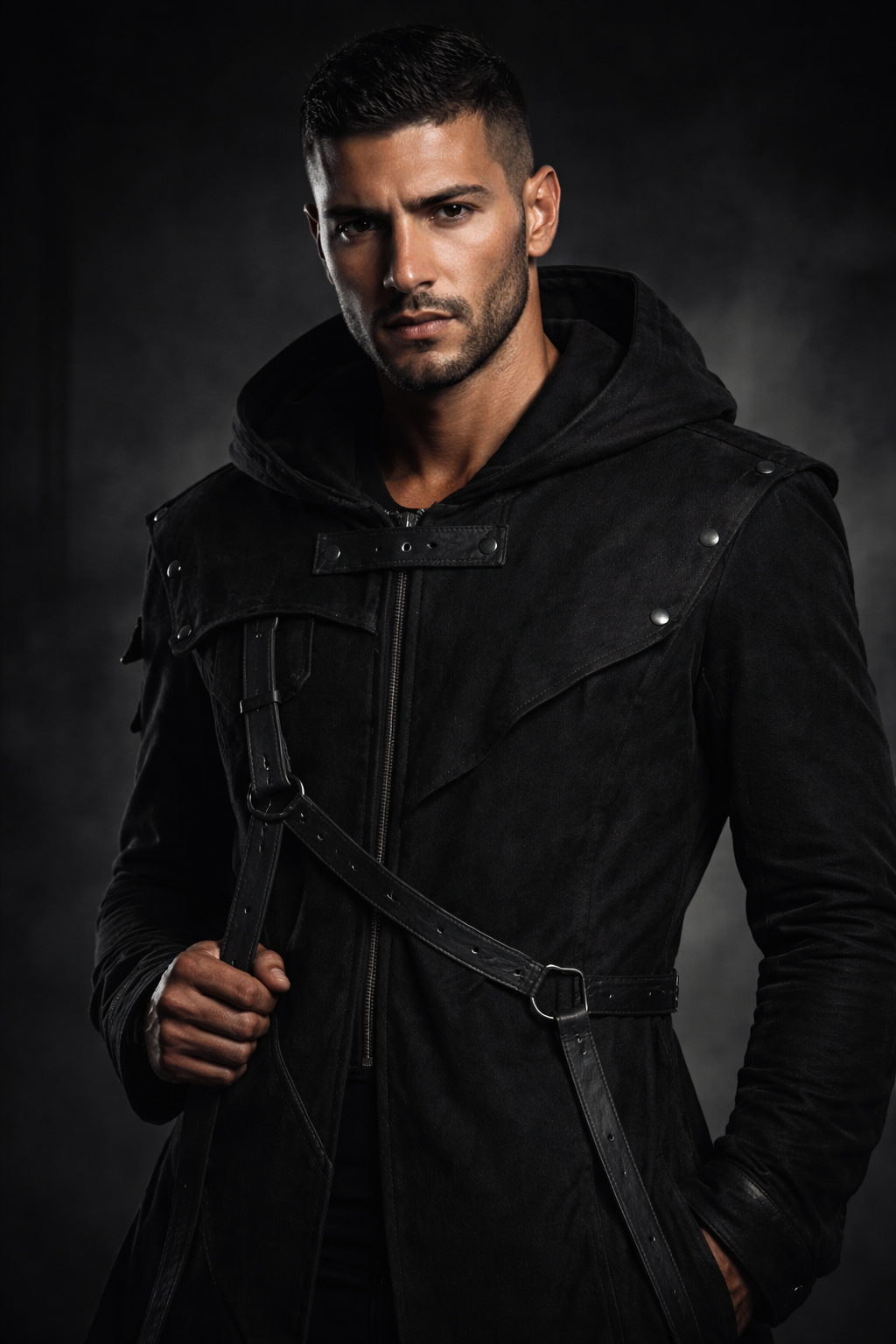 מעיל גלימה לוחם גותי