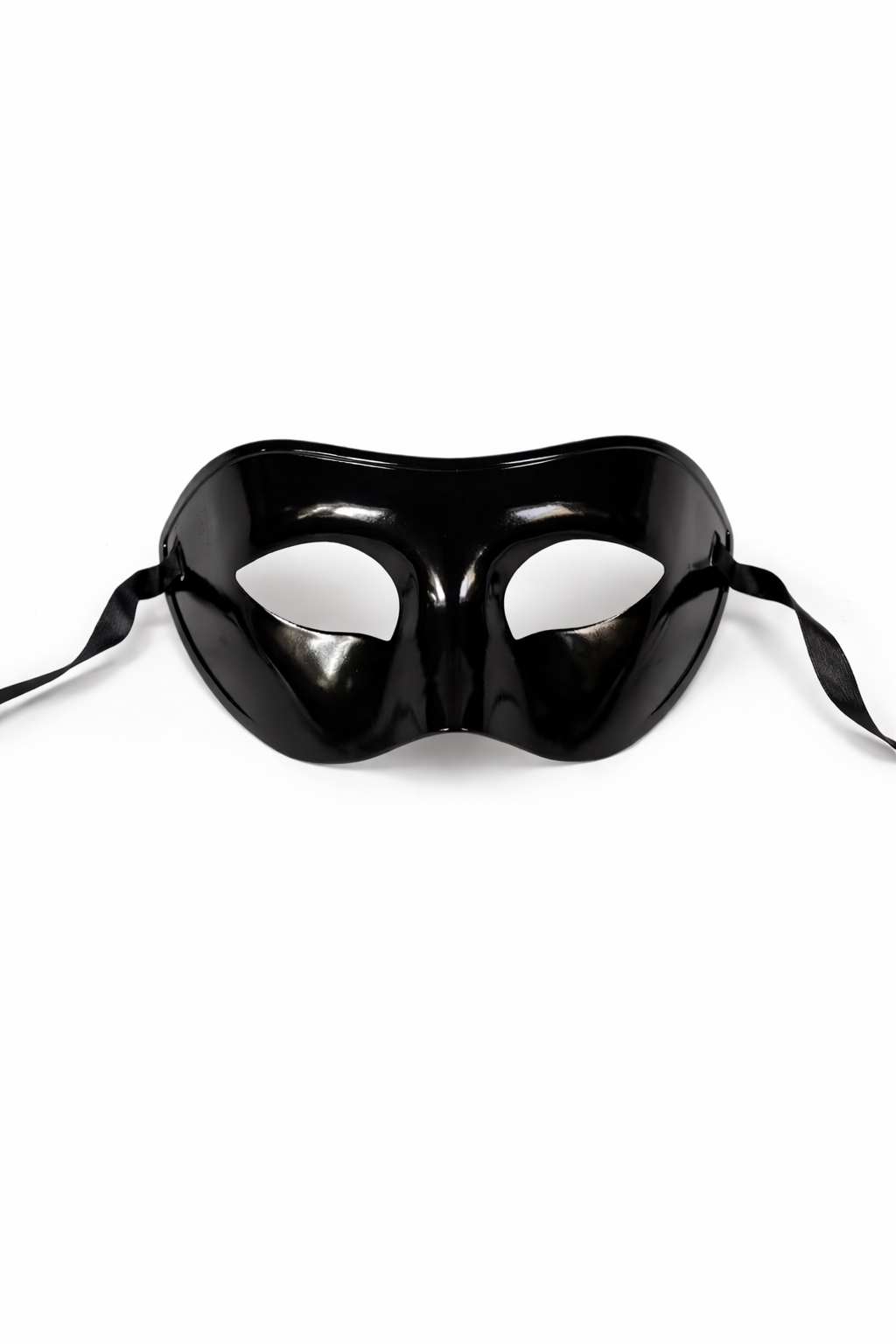 מסכת עיניים שחורה מבריקה