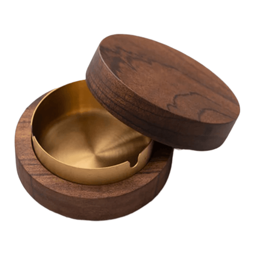 SILVER WOOD ASHTRAY - THEMASTER