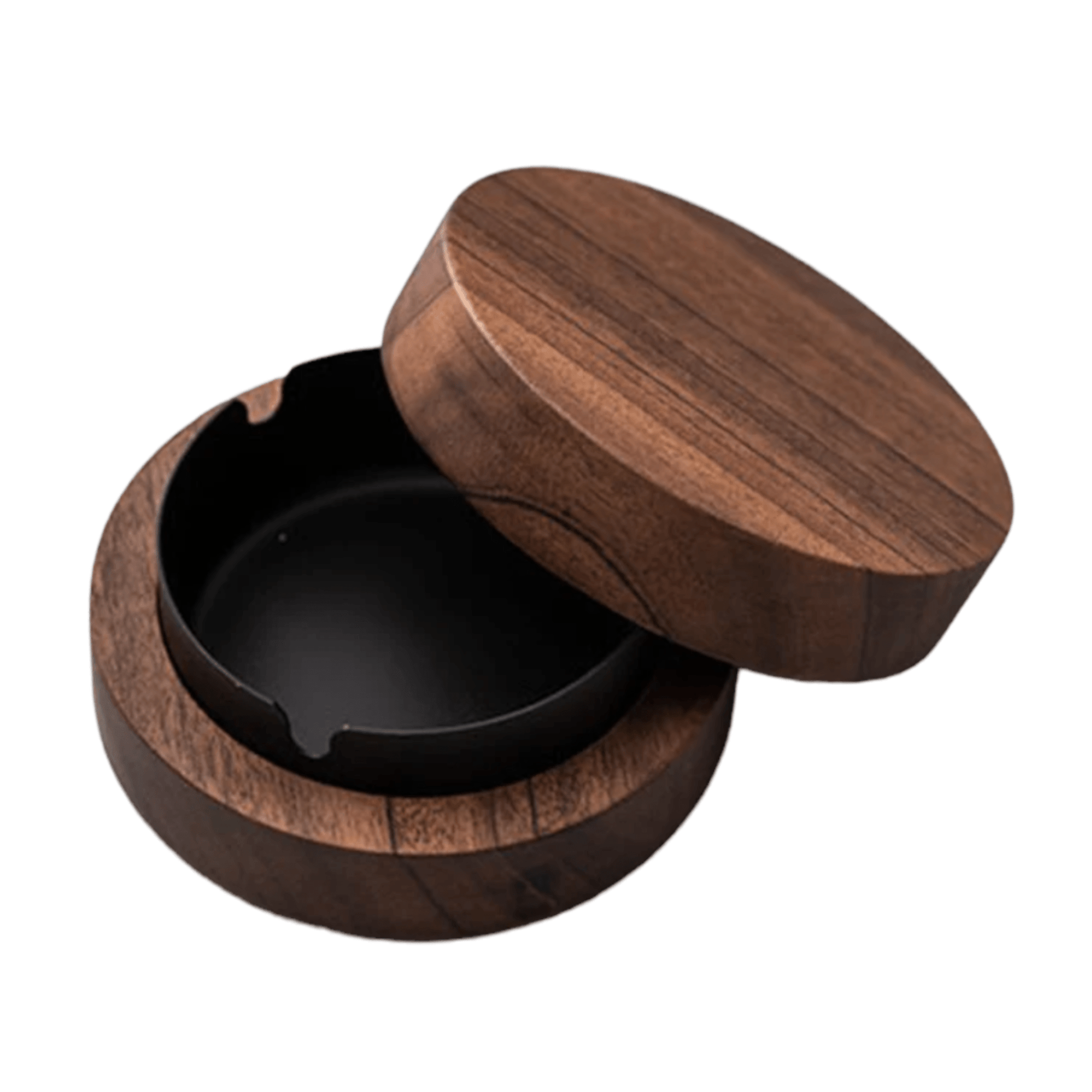 SILVER WOOD ASHTRAY - THEMASTER