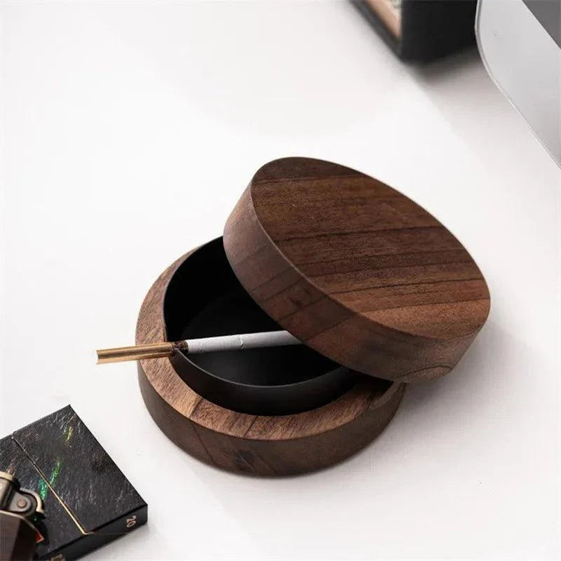 SILVER WOOD ASHTRAY - THEMASTER