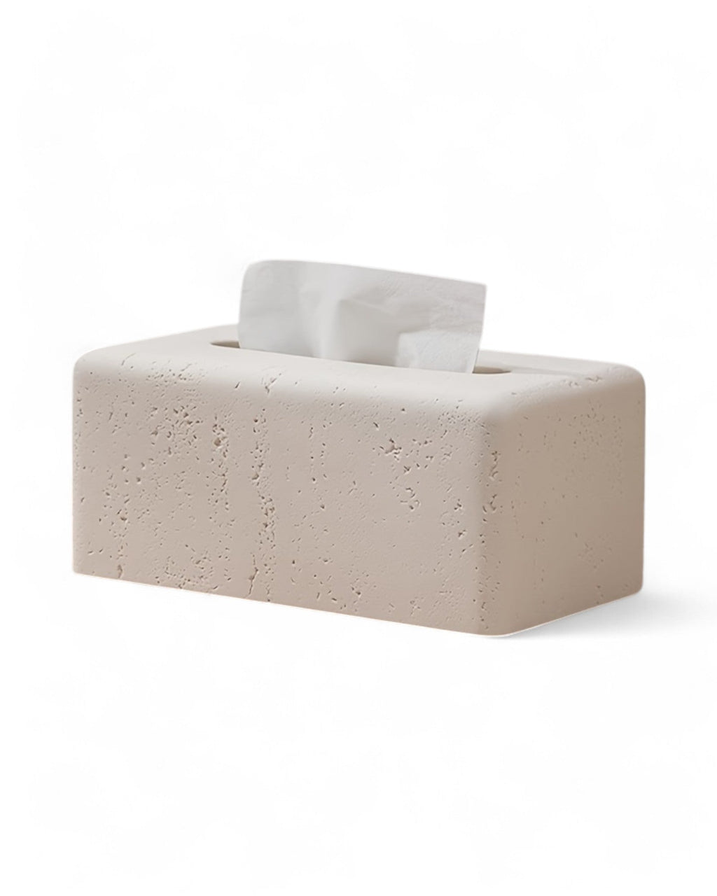 WHITE STONE TISSUE BOX - THEMASTER