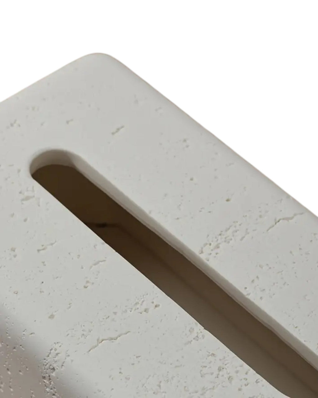 WHITE STONE TISSUE BOX - THEMASTER