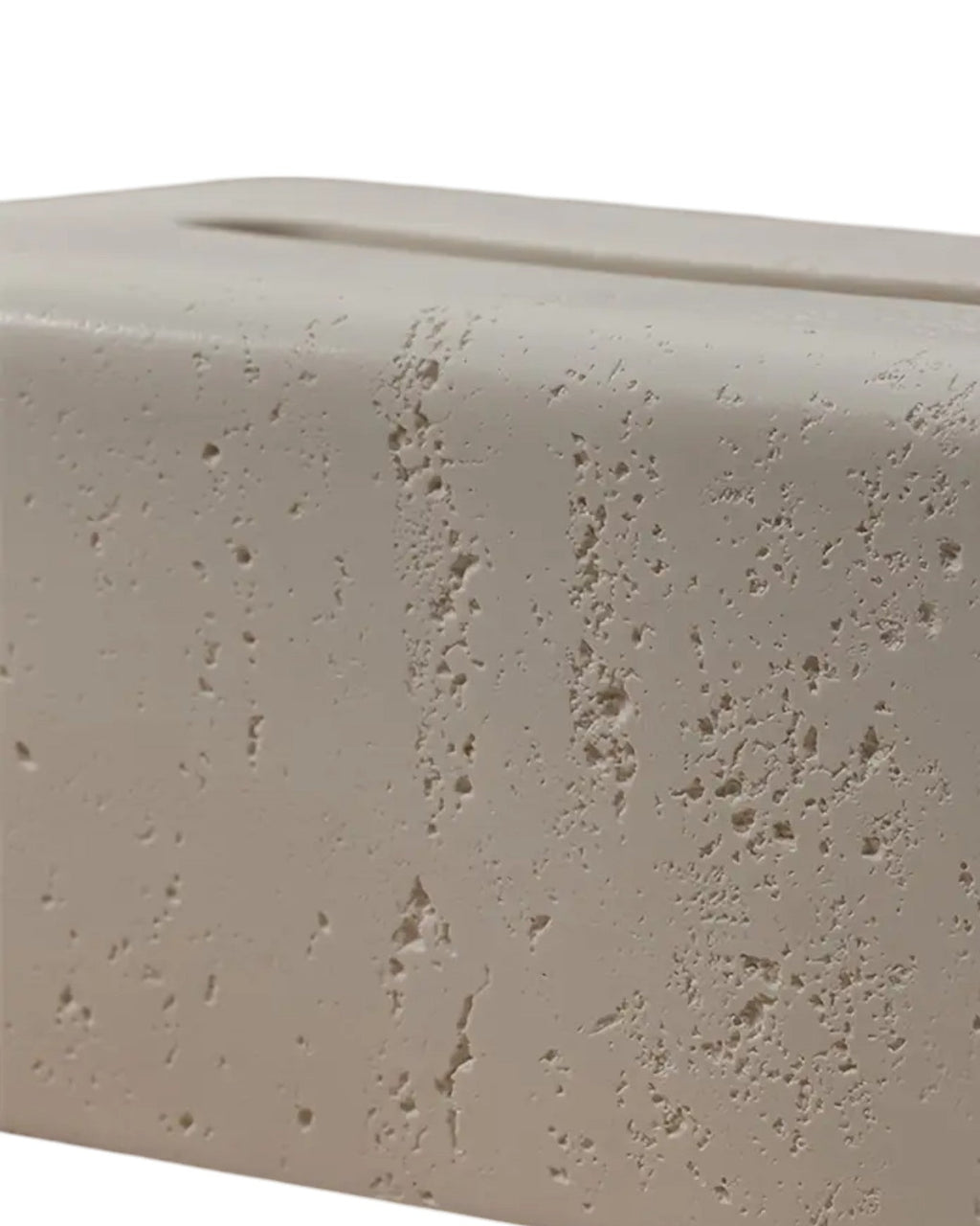 WHITE STONE TISSUE BOX - THEMASTER