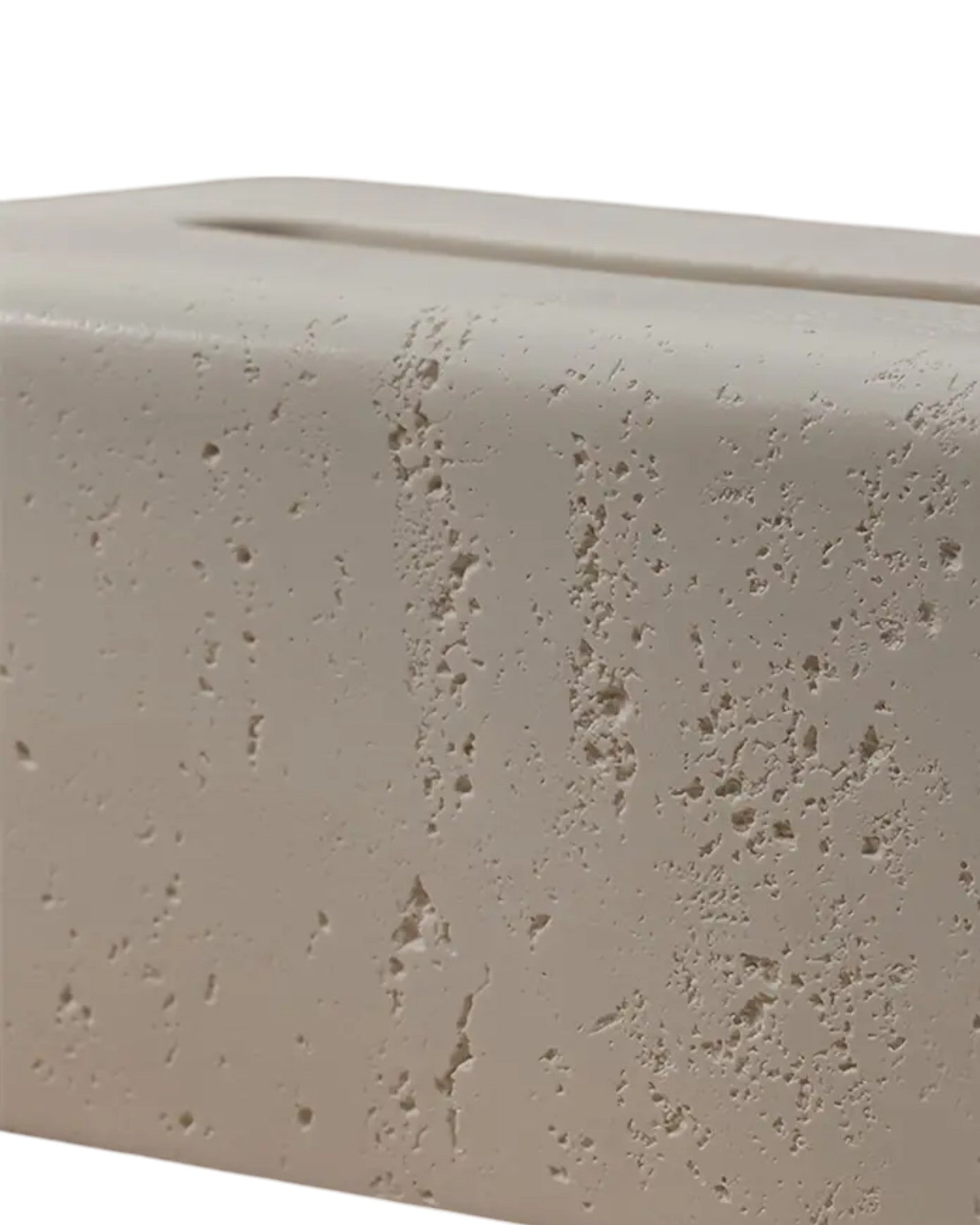 WHITE STONE TISSUE BOX - THEMASTER